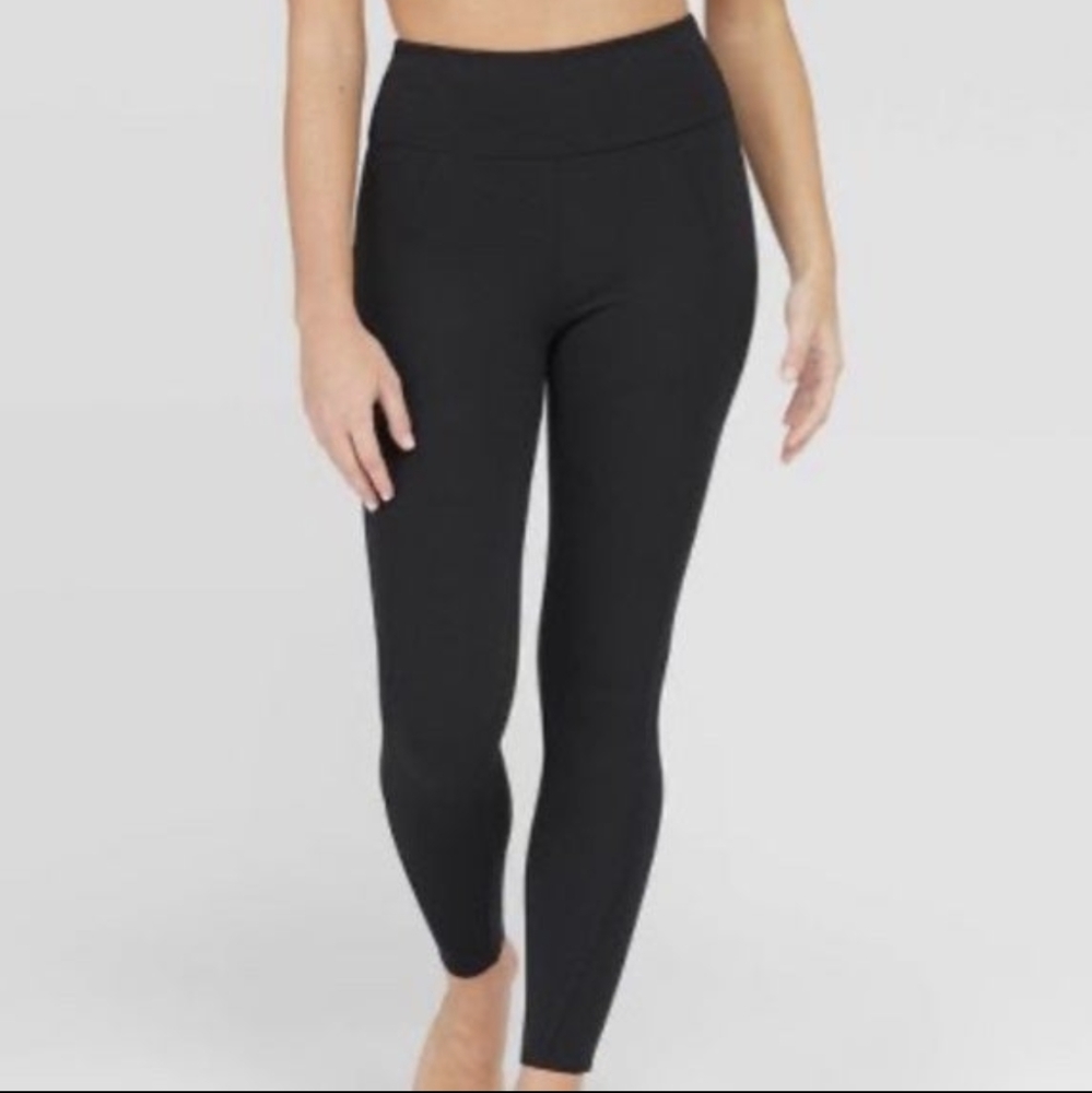 Assets by Spanx‎ Ponte Shaping Leggings size XL